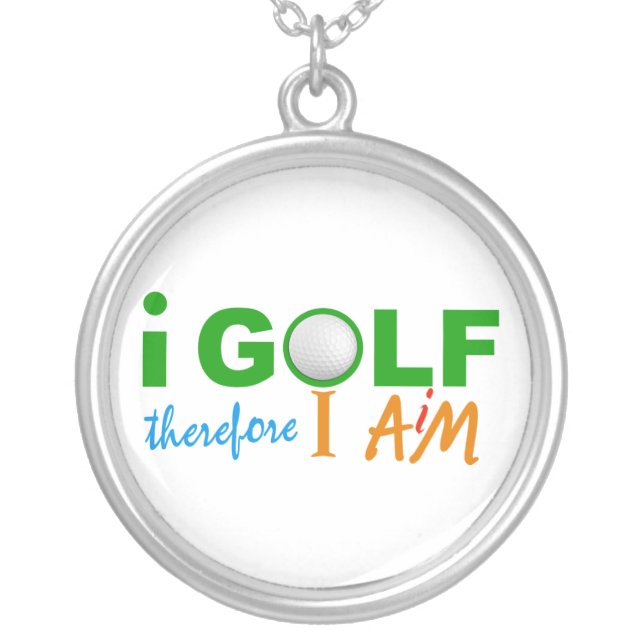 I GOLF necklace (Front)