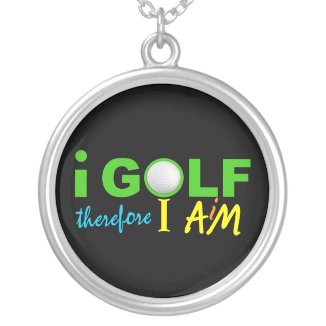 I GOLF necklace (Front)