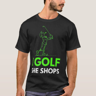 I Golf She Shops Premium T-Shirt