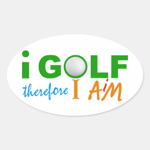 I GOLF stickers
