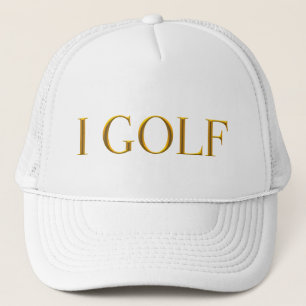 I Golf Trucker Hat