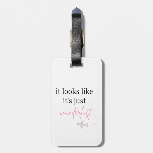 "I Googled my Symptoms" Acrylic Luggage Tag (Back Vertical)