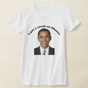 I Got A Crush On Obama Girl T-Shirt