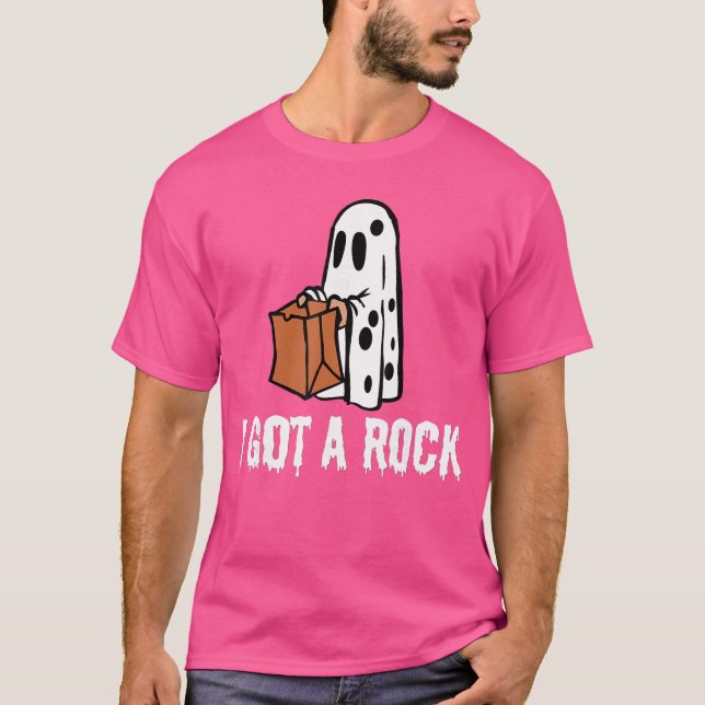 I Got A Rock Halloween funny T-Shirt (Front)