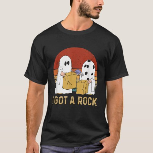 I Got A Rock Shirt Halloween Trick Or Treat Ghost