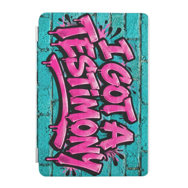 I got a testimony  iPad mini cover (Front)