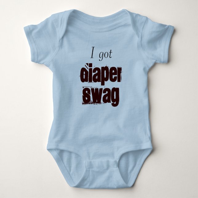 I got Diaper Swag Baby Bodysuit (Front)