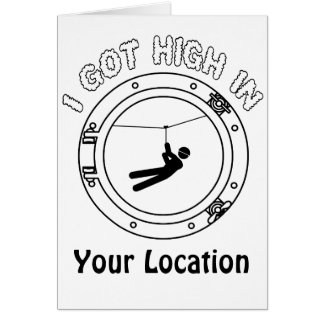 I Got High - Zipline Cards