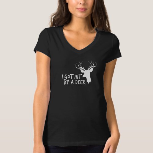 I GOT HIT BY A DEER Gilmore Girls Rory Tee T_shirt