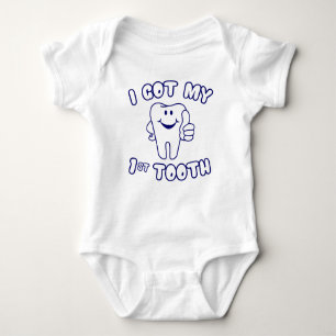 I Got My 1st Tooth Baby Bodysuit