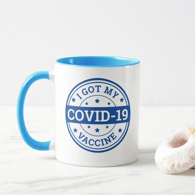 I Got My Covid-19 Vaccine Mug (With Donut)