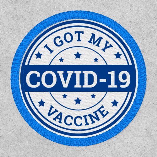 I Got My Covid_19 Vaccine Patch