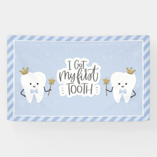 I got my First Tooth Party Banner