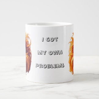 I Got My Own Problem - Double Clarity, Double Giant Coffee Mug