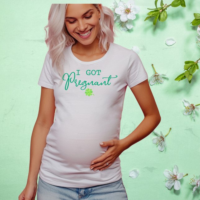 I got pregnant Matching baby announcement T-Shirt (I got pregnant Matching baby announcement T-Shirt)