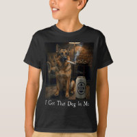 I Got That Dog In Me Funny German Shepherd Smoking