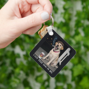 I Got That Dog In Me, Funny Labrador Retriever Pet Keychain