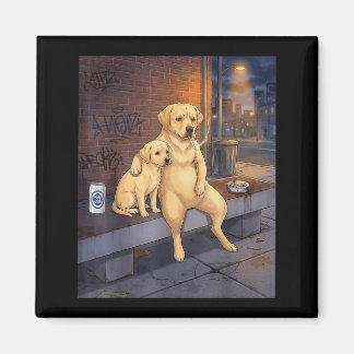 I Got That Dog In Me Funny Labrador Retriever Smok Magnet