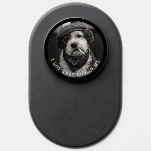 I Got That Dog In Me Funny Sheepadoodle Photo PopSocket