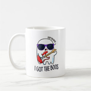 I Got The Boos Funny Halloween Music Ghost Pun Coffee Mug