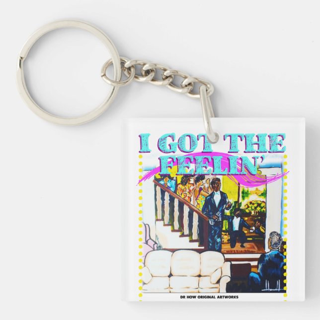 I got the Feelin' Tee Keychain (Front)