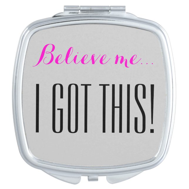 I got this! mirror for makeup (Front)