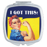 I Got This Rosie The Riveter Mirror Compact at Zazzle