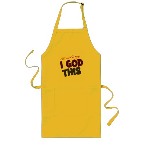 I got this T_Shirt Long Apron