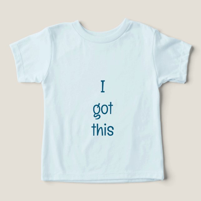 I got this...Toddler Boy T shirt (Design Front)