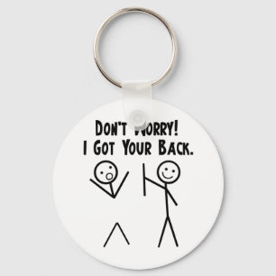 I Got Your Back! Keychain