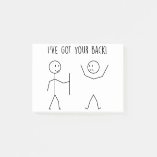 I Got Your Back Post-it Notes