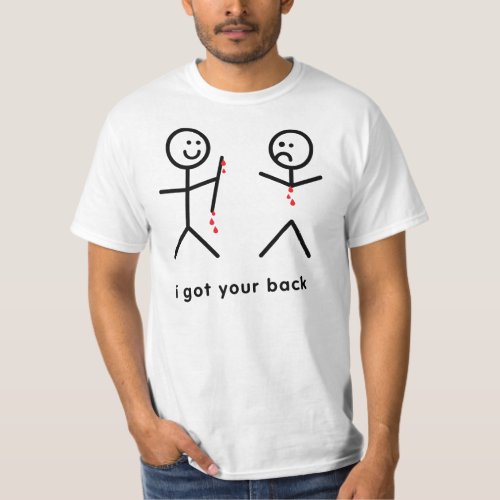 I Got Your Back _ The Horror T_Shirt