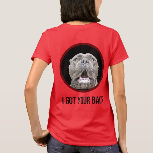 I Got Your Back Tough Guard Corso Dog T-Shirt (Back)