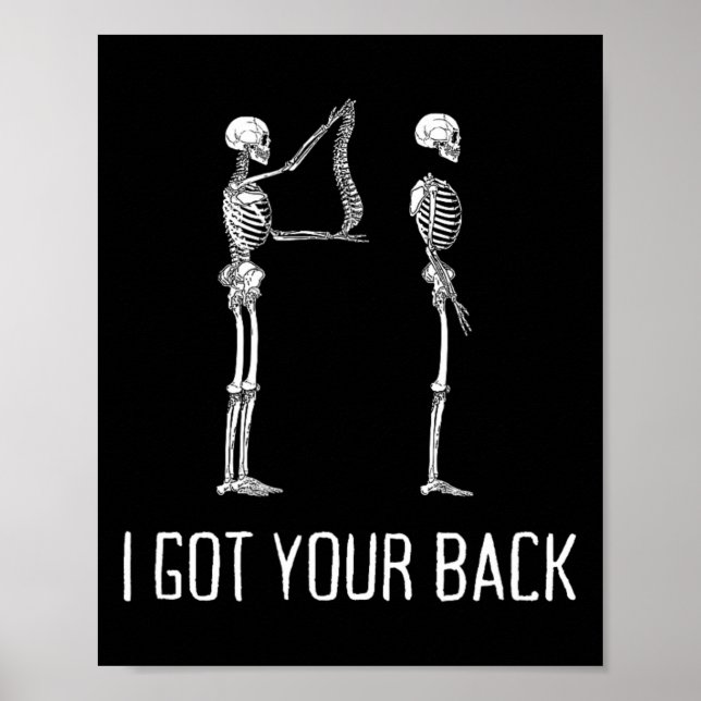 I Got Your Ck Funny Skeleton For Men And Women  Poster (Front)