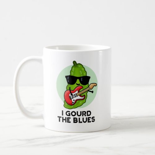 I Gourd The Blues Funny Veggie Pun Coffee Mug