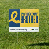 I #GoYellow - Brother Sign
