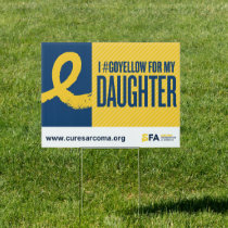 I #GoYellow - Daughter Sign