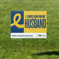 I #GoYellow - Husband Sign