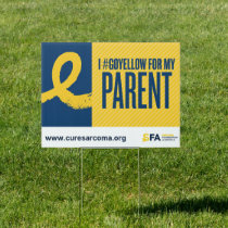 I #GoYellow - Parent Sign