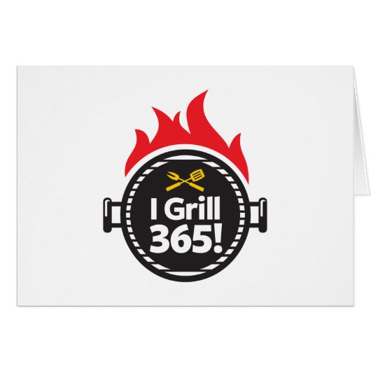 I Grill 365! Cards (Front Horizontal)