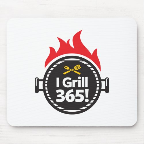 I Grill 365 Mouse Pad