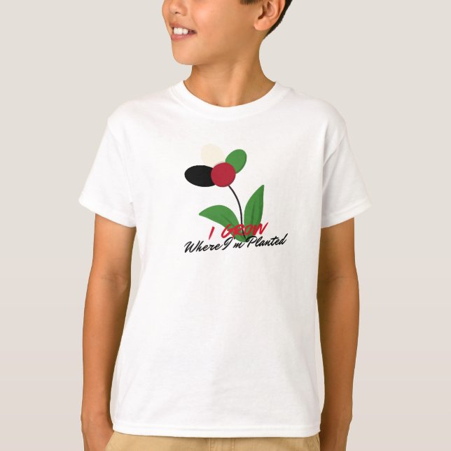  I Grow where I’m Planted T-Shirt (Front)