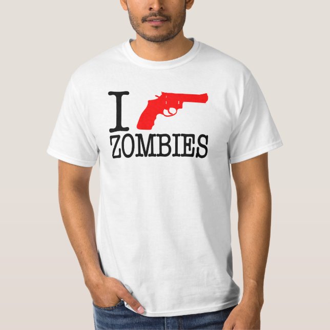 I Gun Zombies T-Shirt (Front)