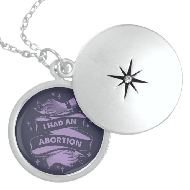 I Had An Abortion Locket (Front)