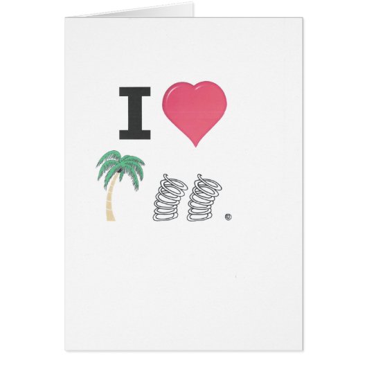 I Hart Palm Springs Cards (Front)