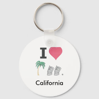 I Hart Palm Springs Keychain