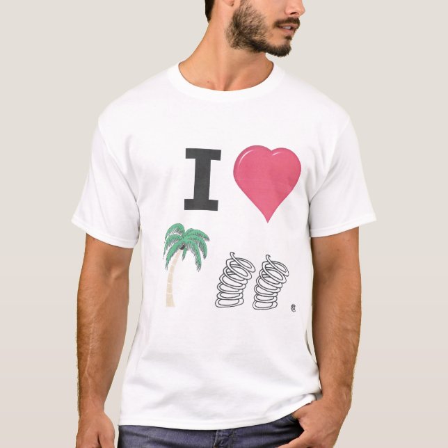 I Hart Palm Springs T-Shirt (Front)
