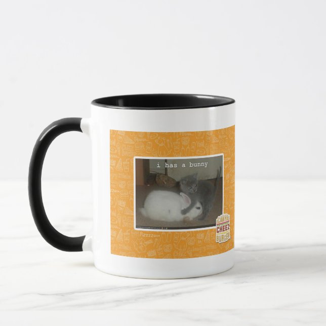 I has a bunny mug (Left)