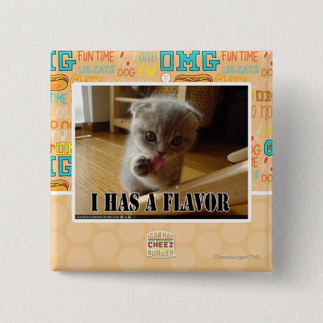 I has a flavor button (Front)
