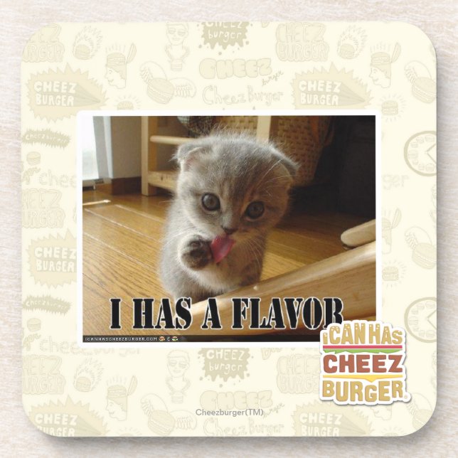 I has a flavor drink coaster (Front)
